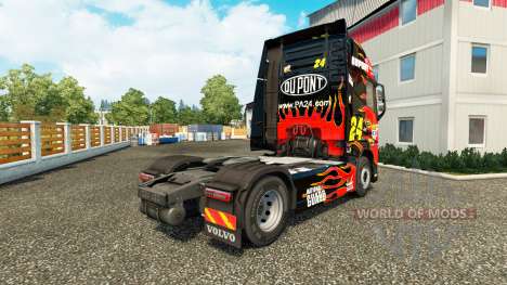 Haut NASCAR für LKW Traktor Volvo für Euro Truck Simulator 2