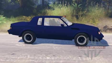 Buick GNX 1987 pour Spin Tires