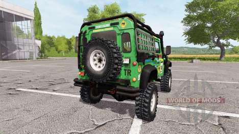 Land Rover Defender 90 Dakar v2.0 pour Farming Simulator 2017