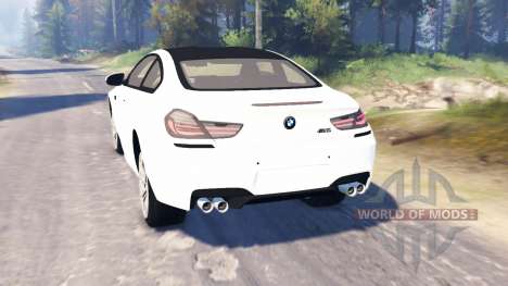 BMW M6 (F13) v2.0 pour Spin Tires