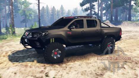 Toyota Hilux Double Cab 2016 pour Spin Tires