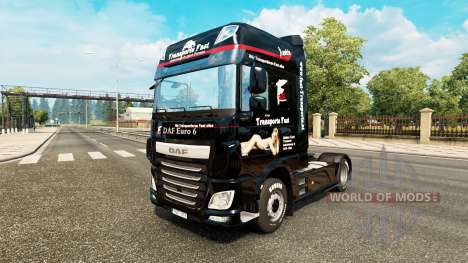 Le Jeûne Internationale Transporte de la peau po pour Euro Truck Simulator 2