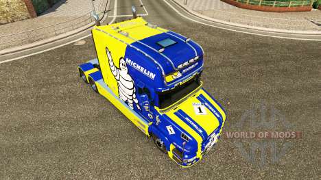 Michelin Haut für LKW Scania T für Euro Truck Simulator 2