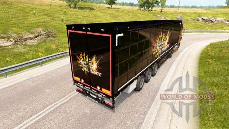 La peau de Monster Hunter 4 Ultimate sur la remo pour Euro Truck Simulator 2
