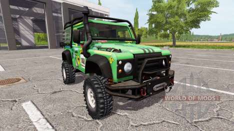 Land Rover Defender 90 Dakar v2.0 für Farming Simulator 2017