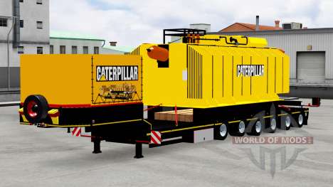 Low sweep mit Transformator Caterpillar für American Truck Simulator
