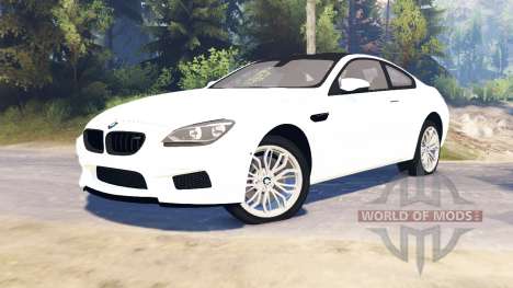 BMW M6 (F13) v2.0 pour Spin Tires