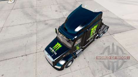 Monster Energy de la peau pour le camion Peterbi pour American Truck Simulator