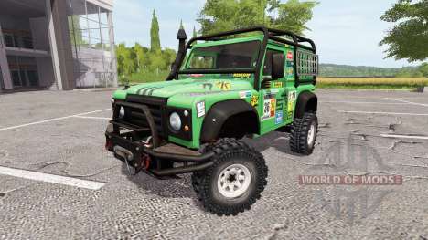 Land Rover Defender 90 Dakar v2.0 pour Farming Simulator 2017
