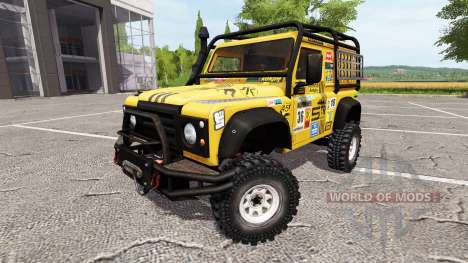 Land Rover Defender 90 Dakar pour Farming Simulator 2017