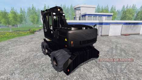 Liebherr A900C black edition pour Farming Simulator 2015