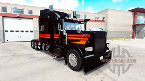 Feurige skin für den truck-Peterbilt 389 für American Truck Simulator