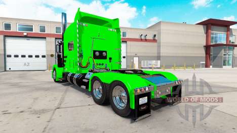 Haut-Grün-Neid-Express für die truck-Peterbilt 3 für American Truck Simulator