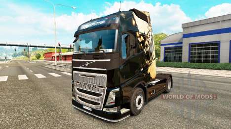 Dying Light-skin für den Volvo truck für Euro Truck Simulator 2