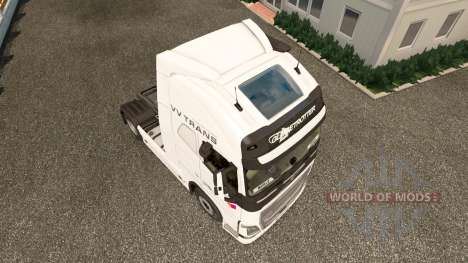 VV-Trans skin für Volvo-LKW für Euro Truck Simulator 2