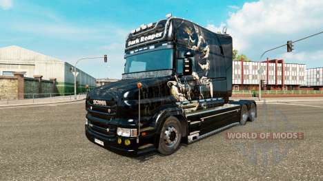 Dunkle Reaper skin für LKW Scania T für Euro Truck Simulator 2