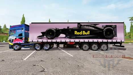 Scania R700 Evo Red Bull für Farming Simulator 2017