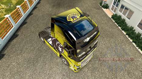 Boston Bruins-skin für den Volvo truck für Euro Truck Simulator 2