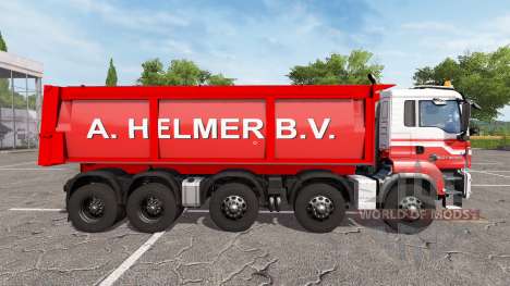 MAN TGS 18.440 A. Helmer B.V. dump v2.3 pour Farming Simulator 2017