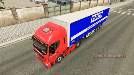 La peau Regesta pour Iveco camion pour Euro Truck Simulator 2