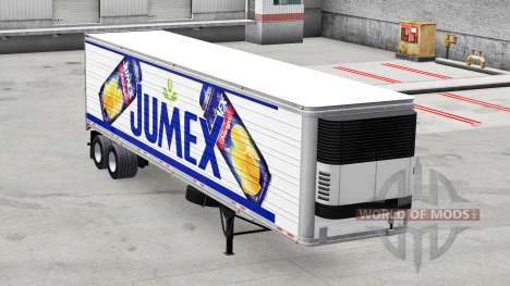 Jumex Haut auf der reefer-trailer für American Truck Simulator