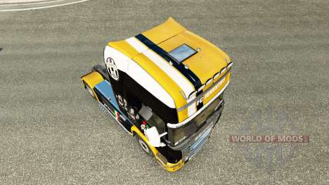 La Juventus peau pour Scania camion pour Euro Truck Simulator 2