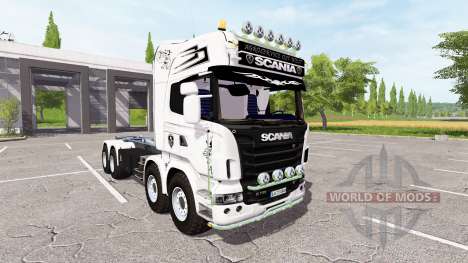 Scania R730 container pour Farming Simulator 2017