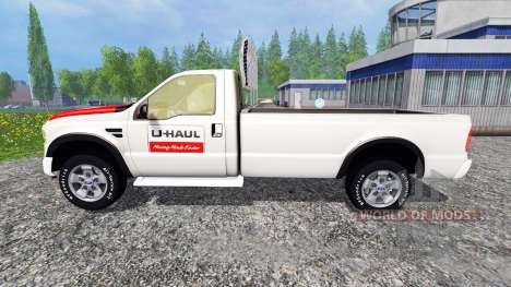 Ford F-250 single cab U-Haul pour Farming Simulator 2015