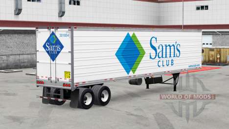 De vrais logos de la société pour les remorques  pour American Truck Simulator