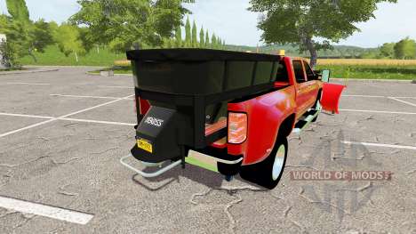 Chevrolet Silverado 3500 HD 2016 plow für Farming Simulator 2017