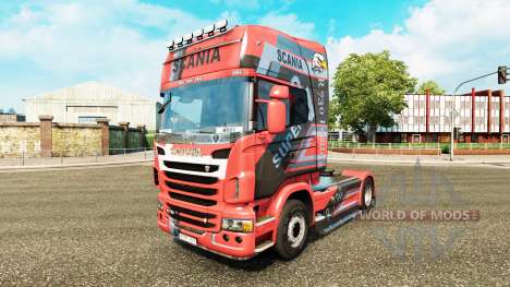La peau de la Conception sur la N7 tracteur Scan pour Euro Truck Simulator 2