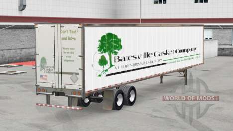 All-Metall-semi-Batesville Casket für American Truck Simulator