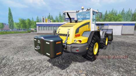 Liebherr L540 weight pour Farming Simulator 2015