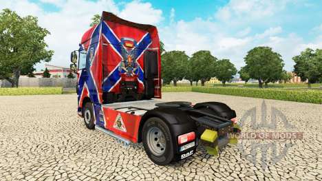 La peau de la Nouvelle Russie sur le tracteur DA pour Euro Truck Simulator 2