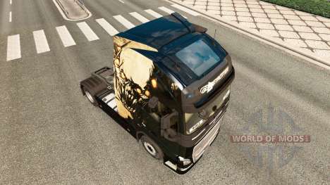 Dying Light-skin für den Volvo truck für Euro Truck Simulator 2