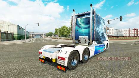 La fumée de la peau pour camion Scania T pour Euro Truck Simulator 2