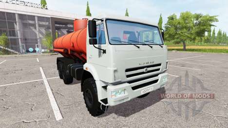 KAMAZ-43118 camion pour Farming Simulator 2017