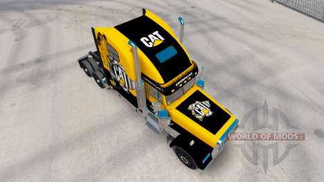 Скин Caterpillar на Freightliner Classic XL für American Truck Simulator