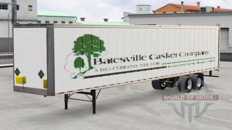 Der trailer Batesville Casket v1.1 für American Truck Simulator