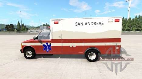 Gavril H-Series San Andreas Ambulance v0.1 pour BeamNG Drive