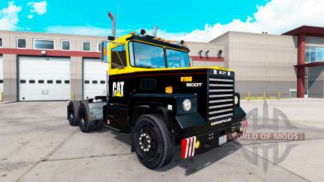 Die Haut der Raupe-Traktor Scot A2HD für American Truck Simulator