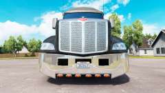 Chrom-Stoßstange für einen Peterbilt 579 Traktor für American Truck Simulator