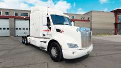 Estafeta de la peau pour le camion Peterbilt 579 pour American Truck Simulator