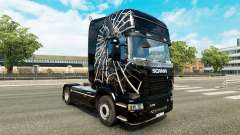 Spider-skin für den Scania truck für Euro Truck Simulator 2