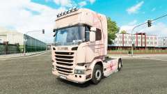 Haut Pink Panter auf Zugmaschine Scania für Euro Truck Simulator 2