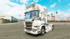 La peau de l'Armée sur le tracteur Scania pour Euro Truck Simulator 2