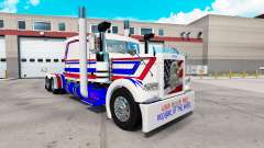 L'amérique de la peau pour le camion Peterbilt 389 pour American Truck Simulator