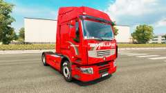 Amelung Haut für Renault Premium LKW für Euro Truck Simulator 2