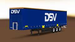 Vorhang semi-trailer Schmitz Cargobull DSV für Euro Truck Simulator 2