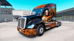 Haut-Harley-Davidson truck Kenworth T680 für American Truck Simulator